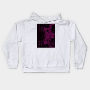 Apollo Rocket Booster - Pink Neon Kids Hoodie